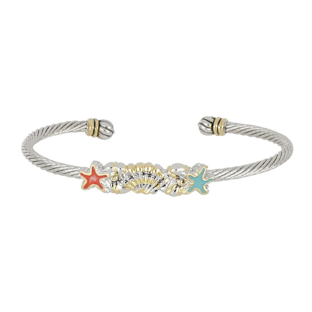 Caraíba Collection - Starfish Single Wire Cuff Bracelet – John Medeiros ...
