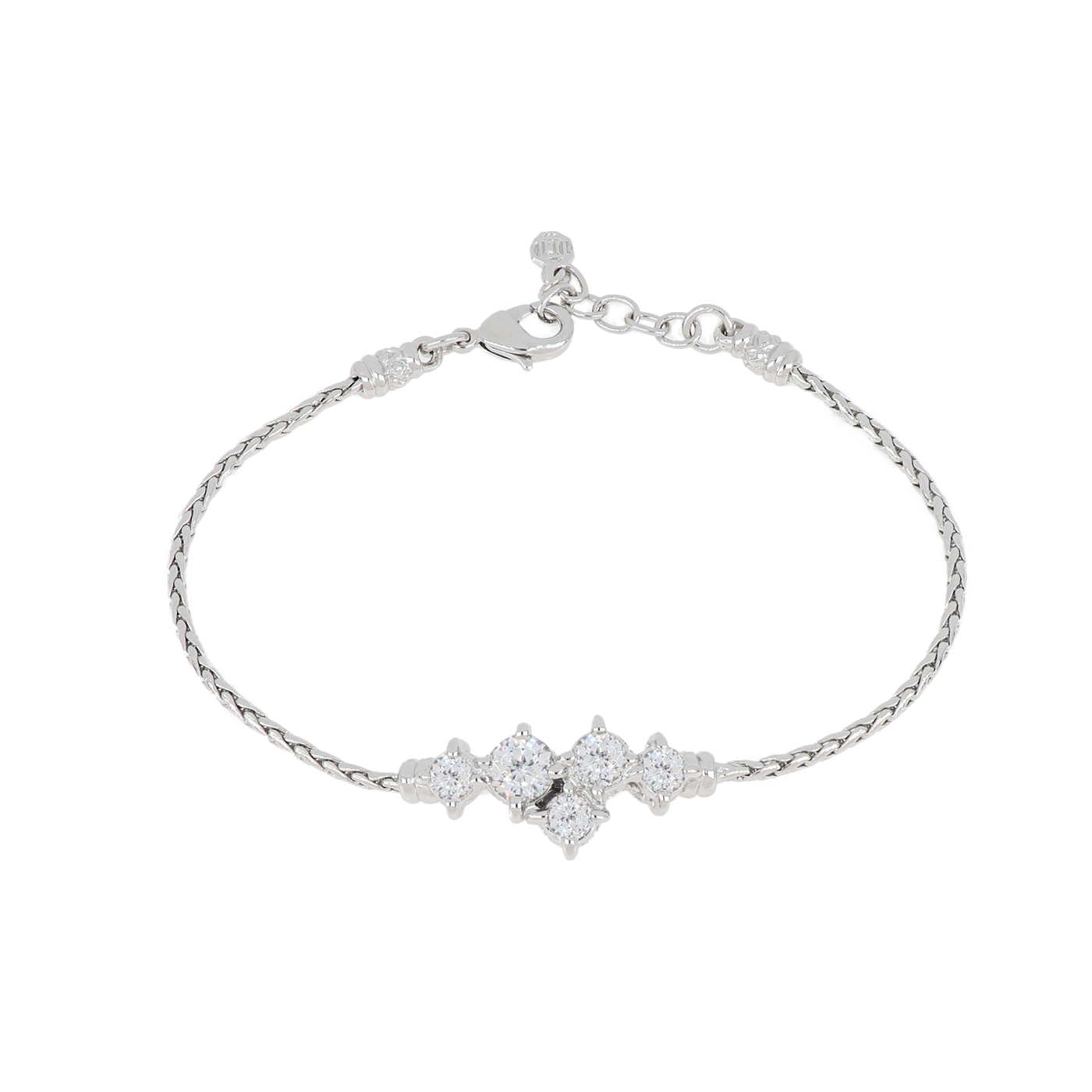 Diamante Cluster 104 - Single Strand Bracelet