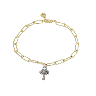 Diamante - Charm Bracelet Palm Tree