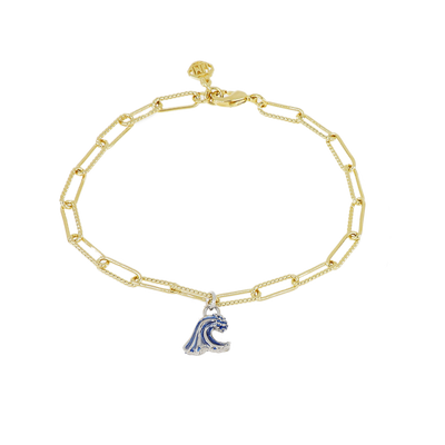 Diamante - Wave Charm Bracelet