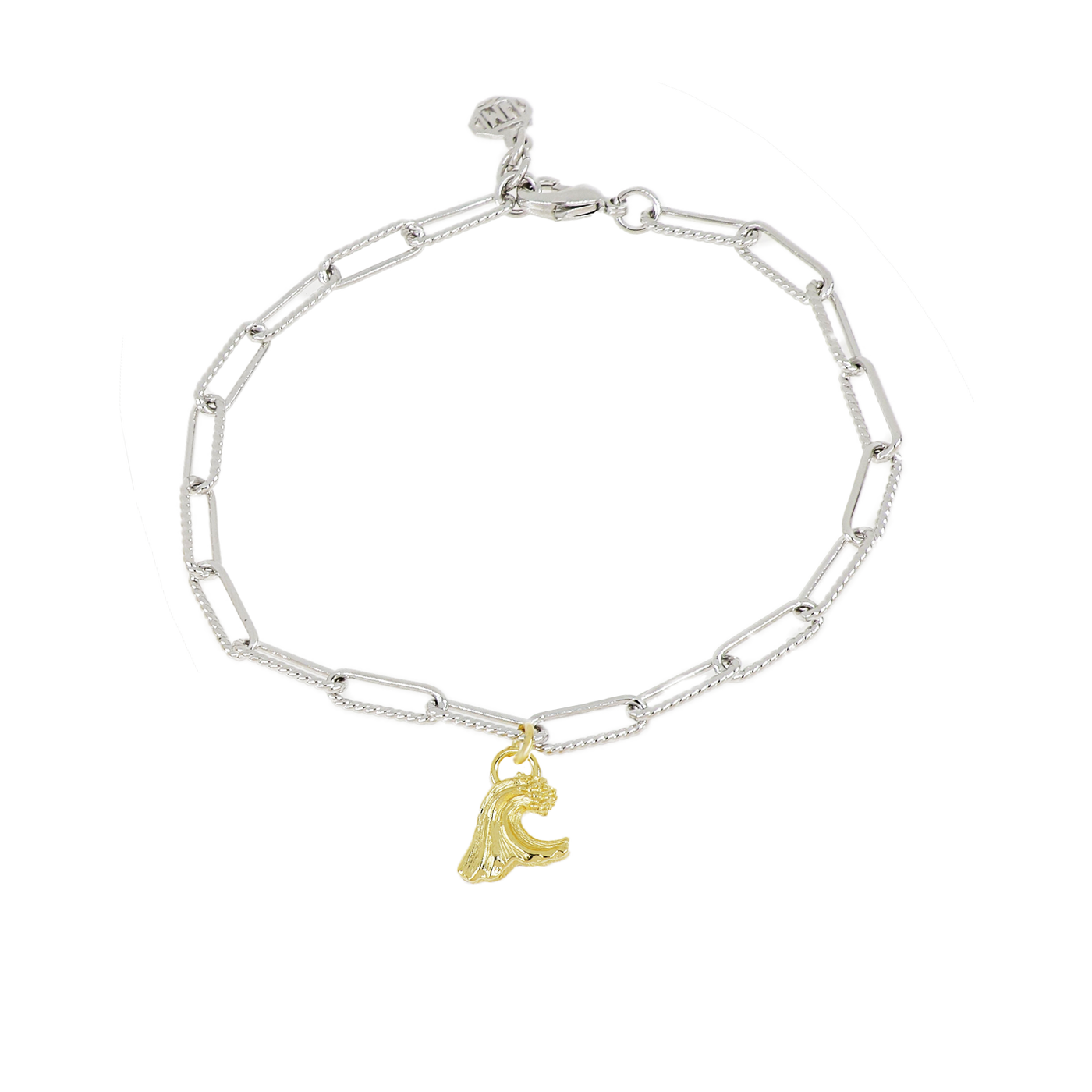 Diamante - Wave Charm Bracelet