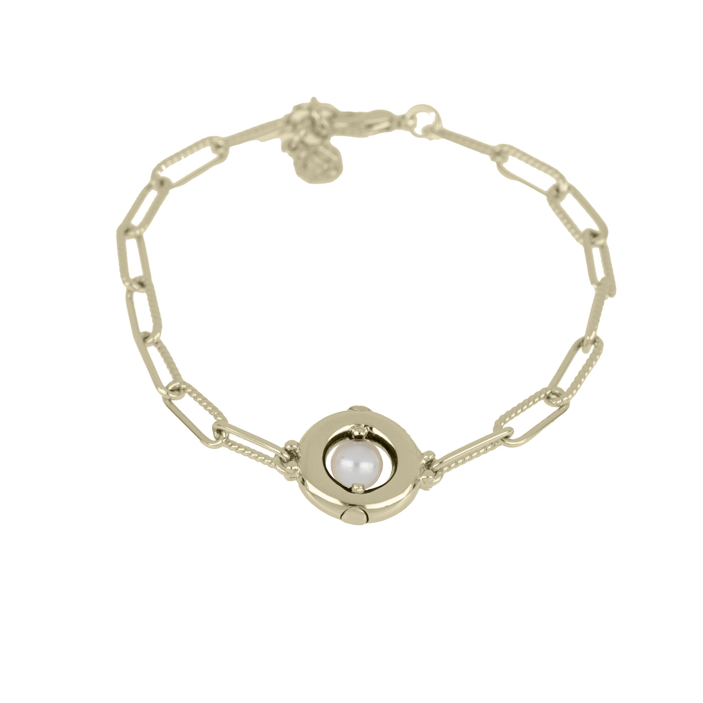 Diamante - Bracelet with Pearl Inset