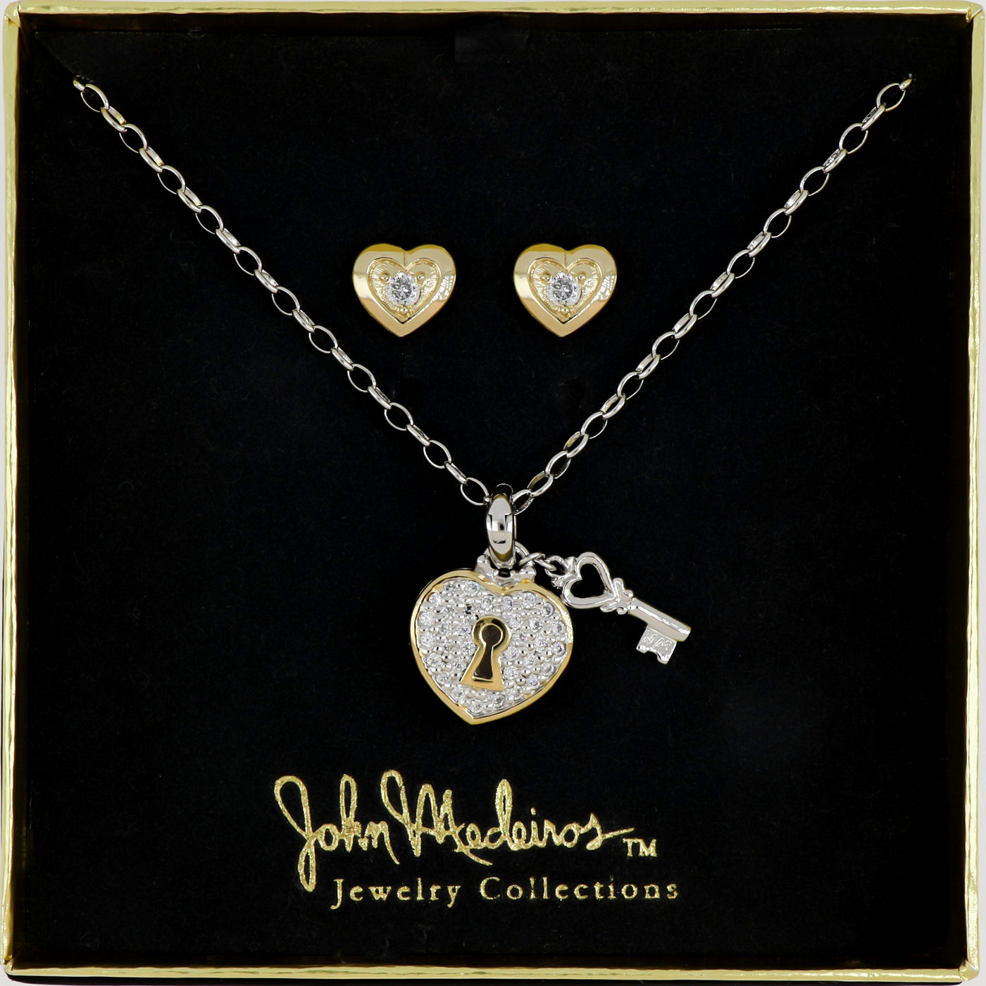 Celebration Petite Pavé Collection - "Key To My Heart" Gift Set