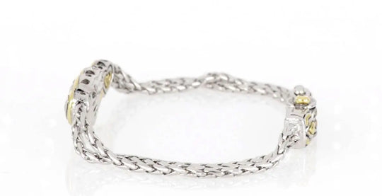 Heart Collection - Three Heart Pavé Center Bracelet John Medeiros Jewelry Collections