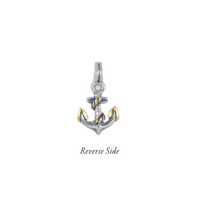 Ocean Images Seaside Collection Little Inspirations Anchor SLIDER Charm - John Medeiros Jewelry Collections