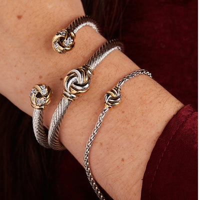 Infinity Knot Collection - Single Knot Strand Bracelet