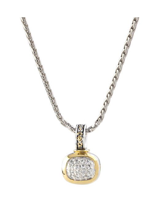 Nouveau Pavé Slider with Chain - John Medeiros Jewelry Collections