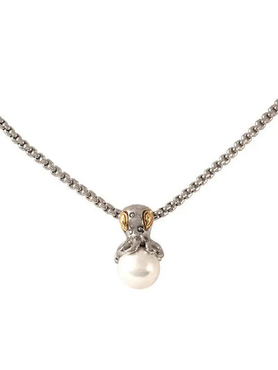 Ocean Images Aqua Viva Seaside Collection Octopus Slider Pendant with Chain - John Medeiros Jewelry Collections