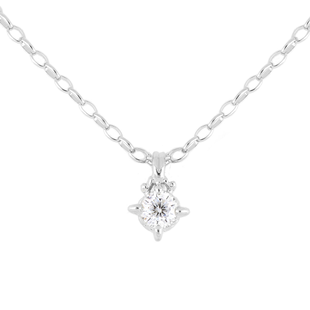 Diamante - 3/4 Carat Cubic Zirconia, 102 Facets Necklace