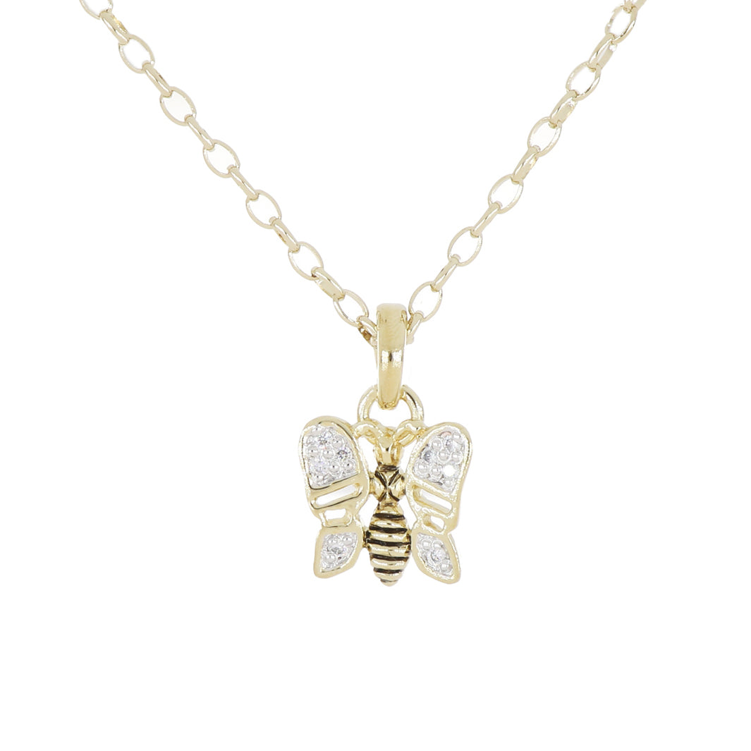 20th Anniversary Butterfly Necklace image
