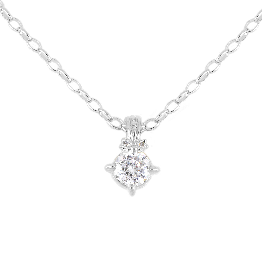 Diamante - CZ 2 Carat 120 Facet, Necklace