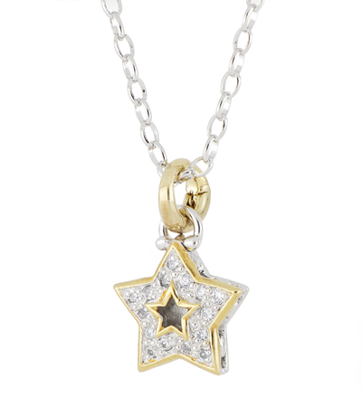 Celebration Petite Pavé - Star Necklace
