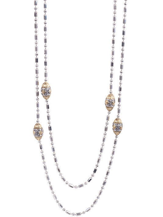 Beaded Long Strand Necklace