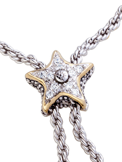 Celebration Pavé Starfish 32" Adjustable Bolo Necklace