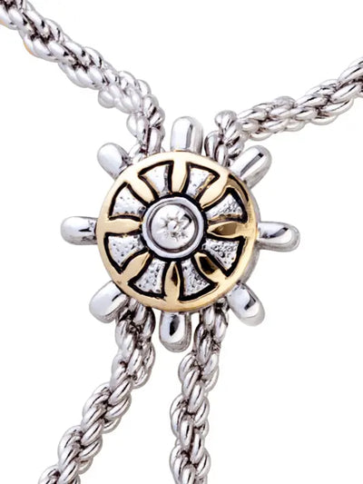 Celebration Ship Wheel 32" Adjustable Bolo Necklace