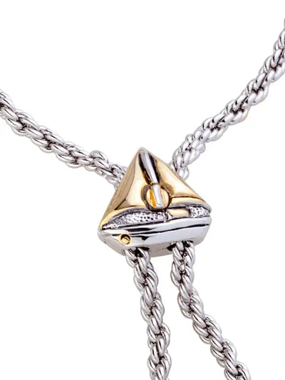 Celebration Sailboat 32" Adjustable Bolo Necklace