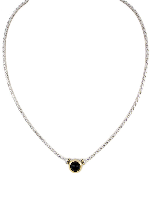 Genuine Black Onyx Necklace