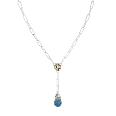 Diamante - Briolette Drop Necklace