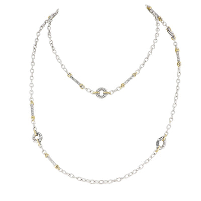 Cordão Collection - Circle & Oval Necklace