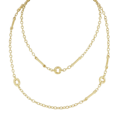 Cordão Collection - Circle & Oval Necklace