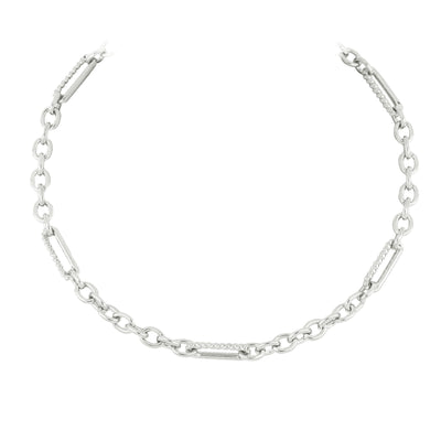 Diamante - JM Large & Small Links Necklace