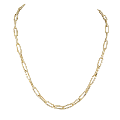 Diamante Corrente - Toggle Links Necklace
