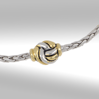 Infinity Knot - Single Knot Strand Bracelet