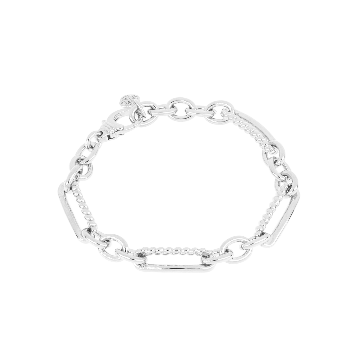 Diamond Accent Chunky Chain Bracelet